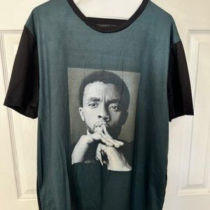 3 Shirt Bundle, Chadwick Boseman 2XL, Ali XL, 1901 2XL Long Sleeve Shirt